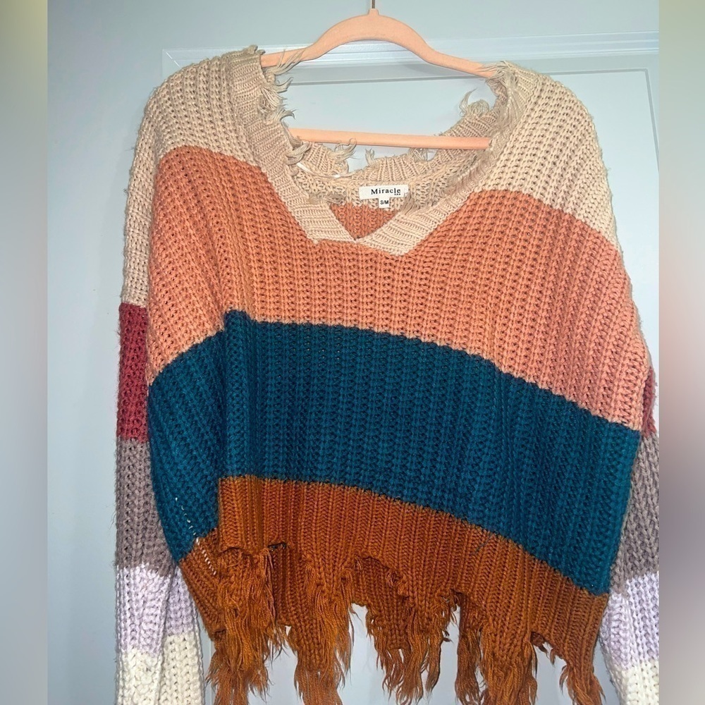 Colored cropped sweater​​​​​​​​​​​​​​​​​​​​​​​​​​​​​​​​​​​​​​​​​​